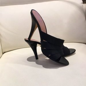 Calvin Klein high heel mules